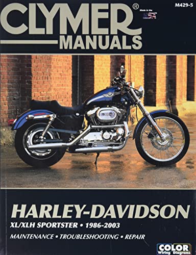 Harley-Davidson Sportster Motorcycle (1986-2003) Service Repair Manual (CLYMER MOTORCYCLE REPAIR)